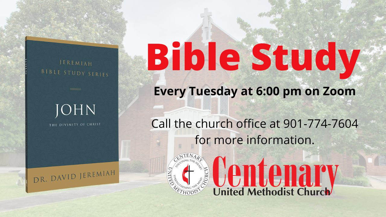 Gospel of John Bible Study - Centenary United Methodist