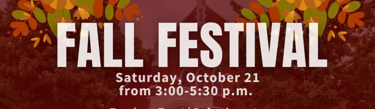 Join Us for the 2023 Fall Festival