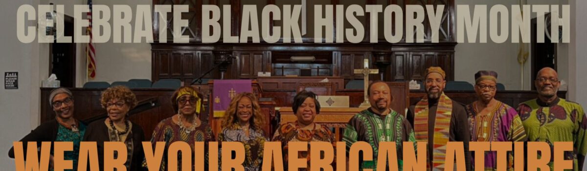 Wear your African Attire