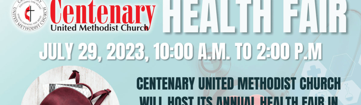 2023 Annual Health Fair & Back-to-School Drive